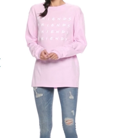 Friends TV Show Long sleeve T-shirt Junior size - Picture 1 of 6